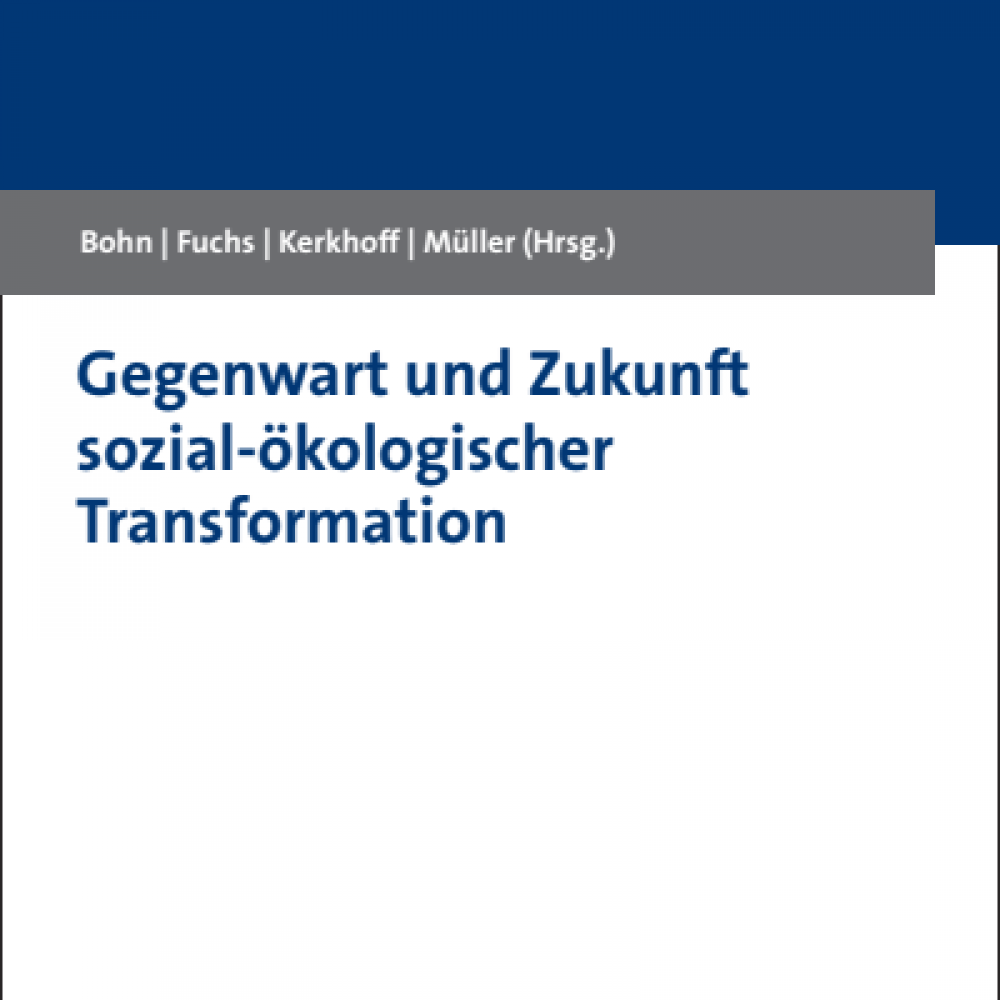 Zeiten der Großen Transformation zu einer nachhaltigen Entwicklung