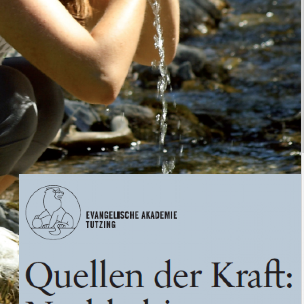 Quellen der Kraft. Nachhaltig engagieren